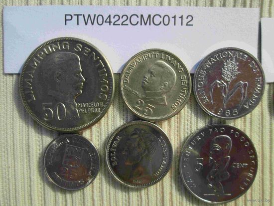 Лот иностранных монет 112