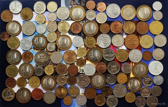 100 монет мира, без повторов. #3.