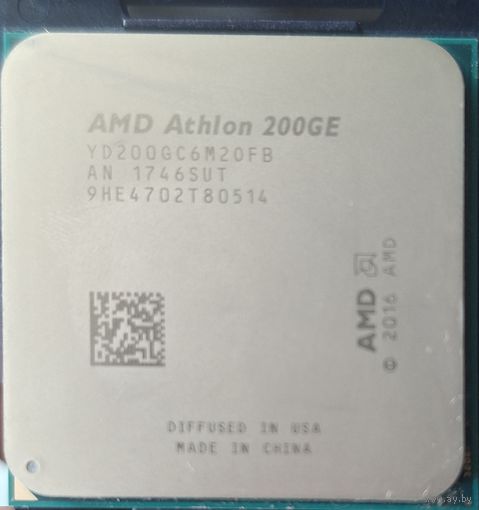 Процессор AMD Athlon 200GE (AM4, 35 Вт, Radeon Vega)