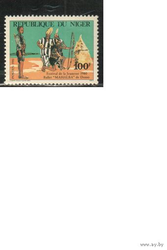 Нигер-1981 (Мих.751) ** , Культура, Балет