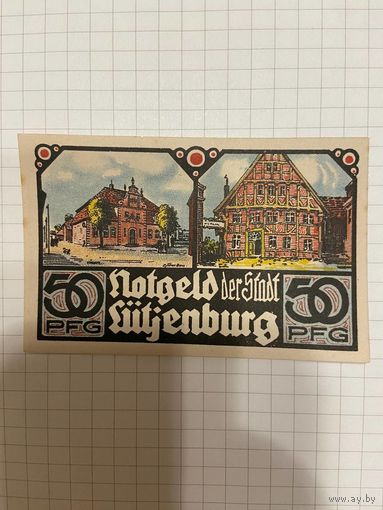 Нотгельд 50 пфеннигов Германия Лютенбург-0301