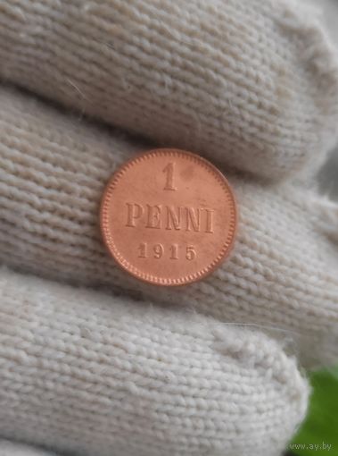 1 пенни 1915 года финляндия