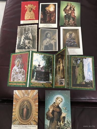 Открытки католические.цена за все.
