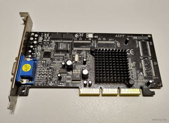 AGP видеокарта Rage 128 Pro 32 MB
