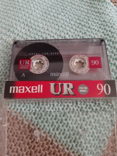 Кассета  maxell UR 90. Немецкий язык