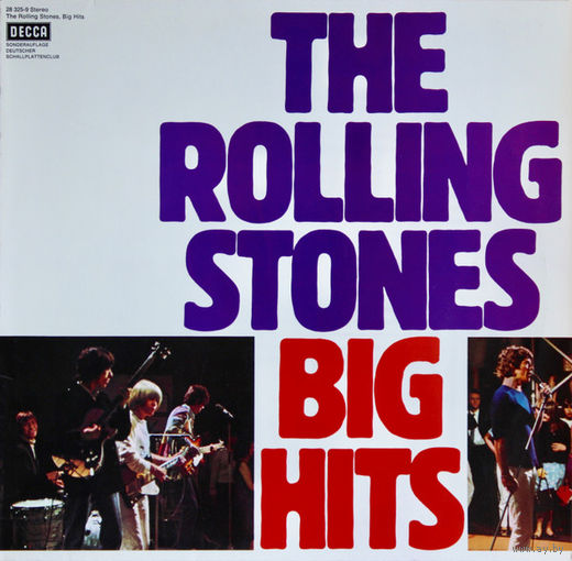 The Rolling Stones – Big Hits, Big Hits 2, 2LP, GERMANY 1969