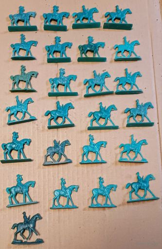 Лот солдатиков-кавалеристов СССР. Все лоты с 1 рубля!