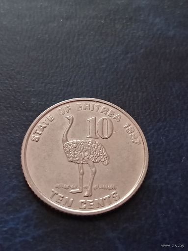 Эритрея 10 центов 1997 г.