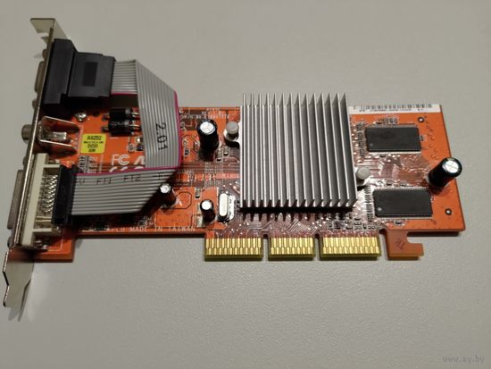 AGP видеокарта Radeon 9250 128 MB