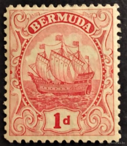 Бермуды. Колония Великобритании. 1910г. Mi36b