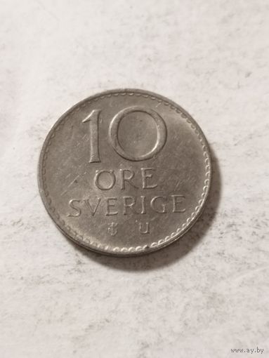 Швеция 10 оре 1970