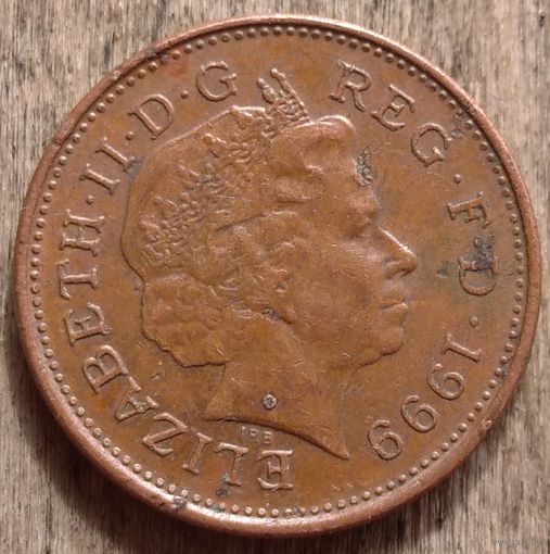 Великобритания 1 пенни 1999. Возможен обмен