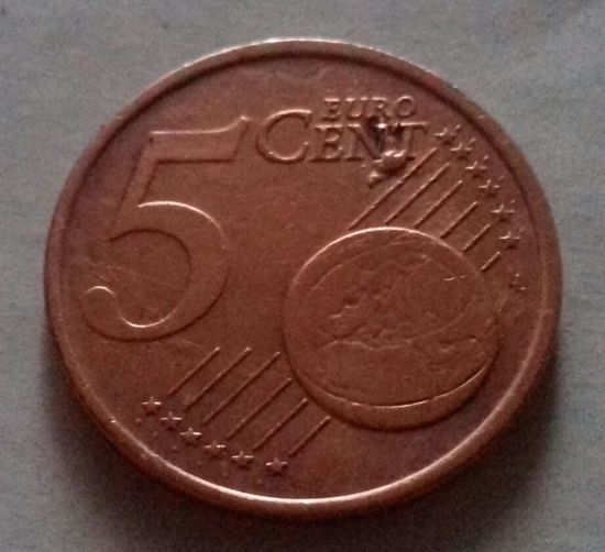 5 евроцентов, Ирландия 2002 г., брак в Евросоюзе - вздутие