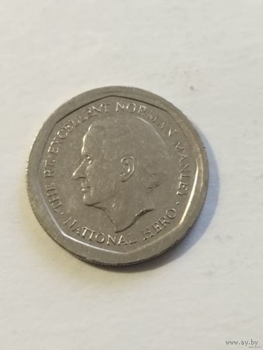 5 долларов Ямайка 1996 года