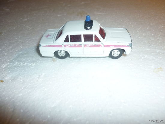Модель авто. ВАЗ-2101. Скорая помощь. 1:60. СССР