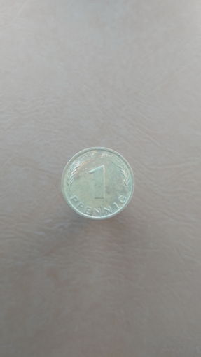 Германия / 1 pfennig (F) / 1979 год