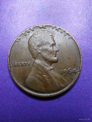 США 1 цент 1964