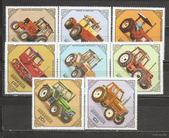 ФФ2 Монголия 1982 Трактора