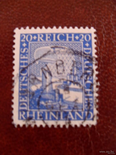 DR Германия. Рейх. 1925 Mi. 374