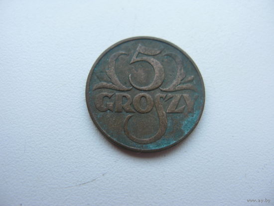 Польша 5 грошей 1930 г.