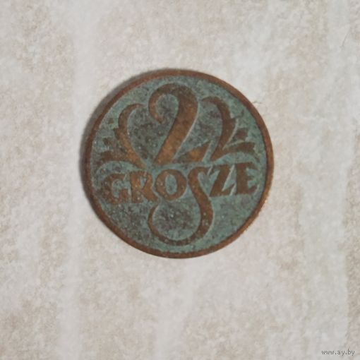 2 гроша 1931 Польша  (не чистилась)