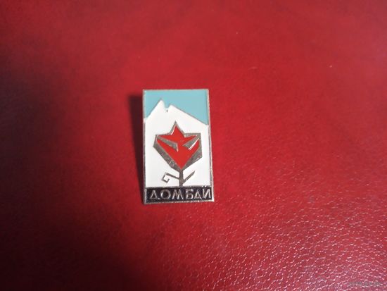 Значок. Домбай.