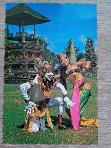 Этнография. Индонезия. Танец Рамаяма
