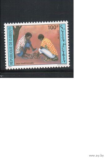 Джибути-1992 (Мих.566) **  , Игры(одиночка)