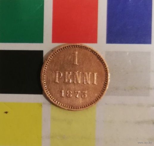 1 пенни 1873