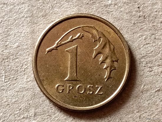 Польша 1 грош, 2007г. (Н)