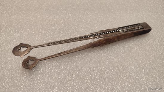 Щипцы щипчики для сахара мельхиор СССР