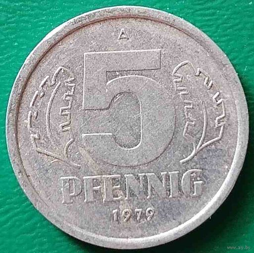 Германия ГДР 5 пфеннигов 1979