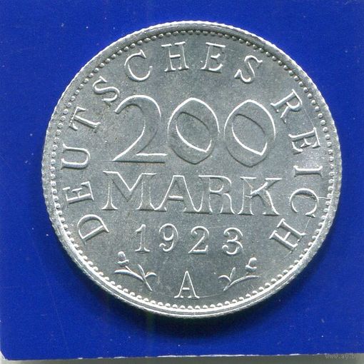 Германия 200 марок 1923 А