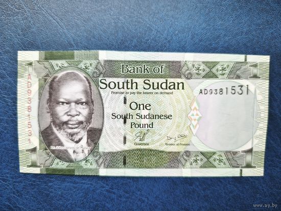 Южный Судан 1 фунт 2011 года, unc