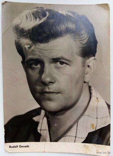 Артисты. Rudolf Donath. Прогресс. ГДР. а71.
