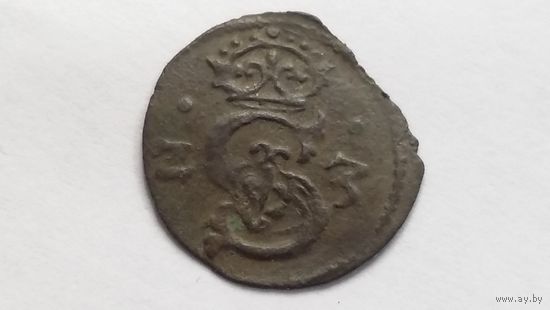Денарий 1623 Лобженица.