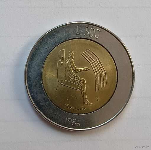 500 лир 1986 Сан Марино