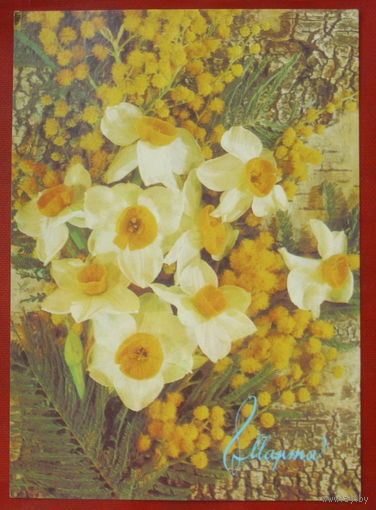 8 марта! Чистая. 1987 года. Дергилева. *341.