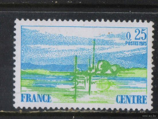 Франция 1976 Вид региона Центр #1954**