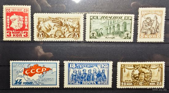 СССР ми 328-334