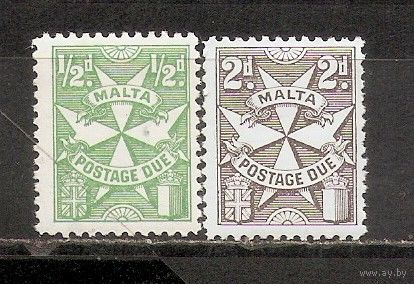 ФФ5 Мальта 1925 Почтовая доплата