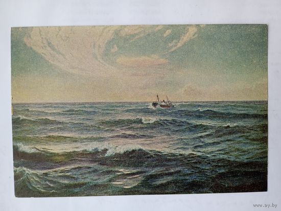 1952. Львов. В морском просторе (Советский китобой)