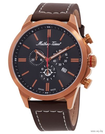 Часы Mathey-Tissot с хронографом, новые, Швейцария.
