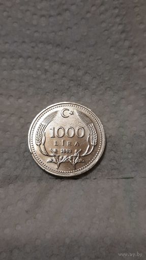 Турция 1000 лир, 1993г.