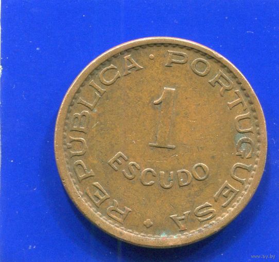 Мозамбик 1 эскудо 1974 , Португальская колония