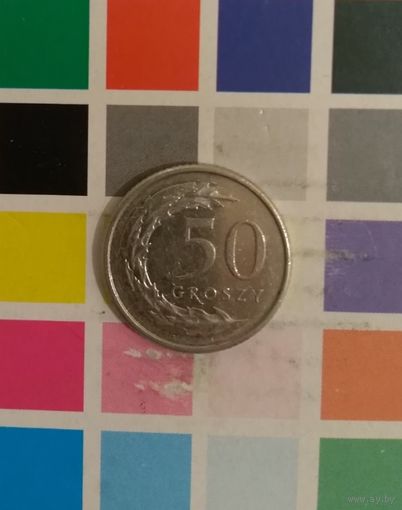 Польша 50 грошей 2014