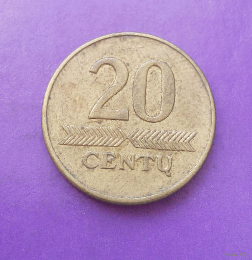 20 центов 1998 Литва #04