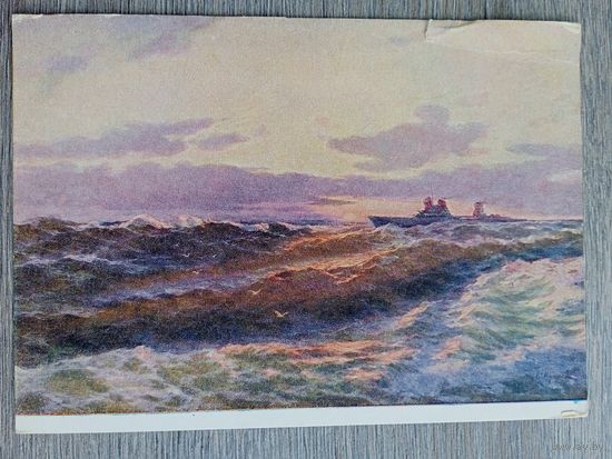 1954. Мучник. В открытом море