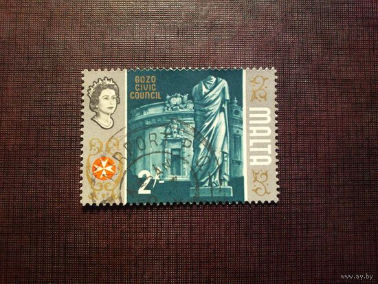 Мальта 1965 г.История Мальты .Номинал 2 шиллинга./04а/