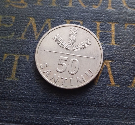 50 сантимов 1992 Латвия #02